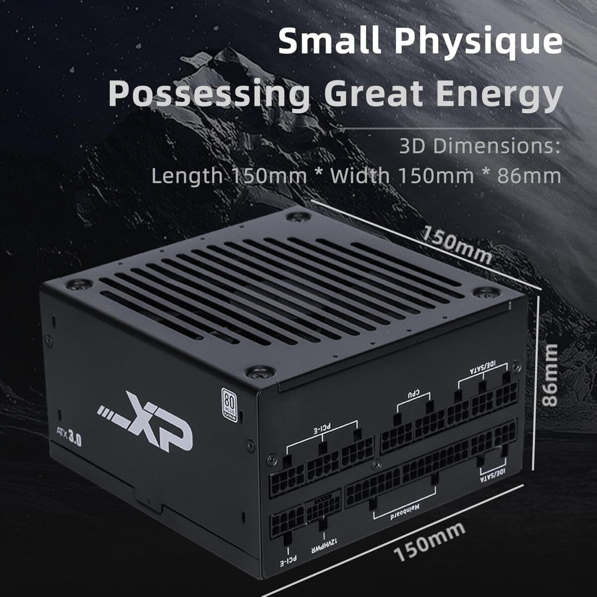 SAMA XP1200W – Fuente de Alimentación Gaming ATX 3.0 - Certificación 80+ Platinum - Imagen 5