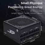SAMA XP1200W – Fuente de Alimentación Gaming ATX 3.0 - Certificación 80+ Platinum - Imagen 5