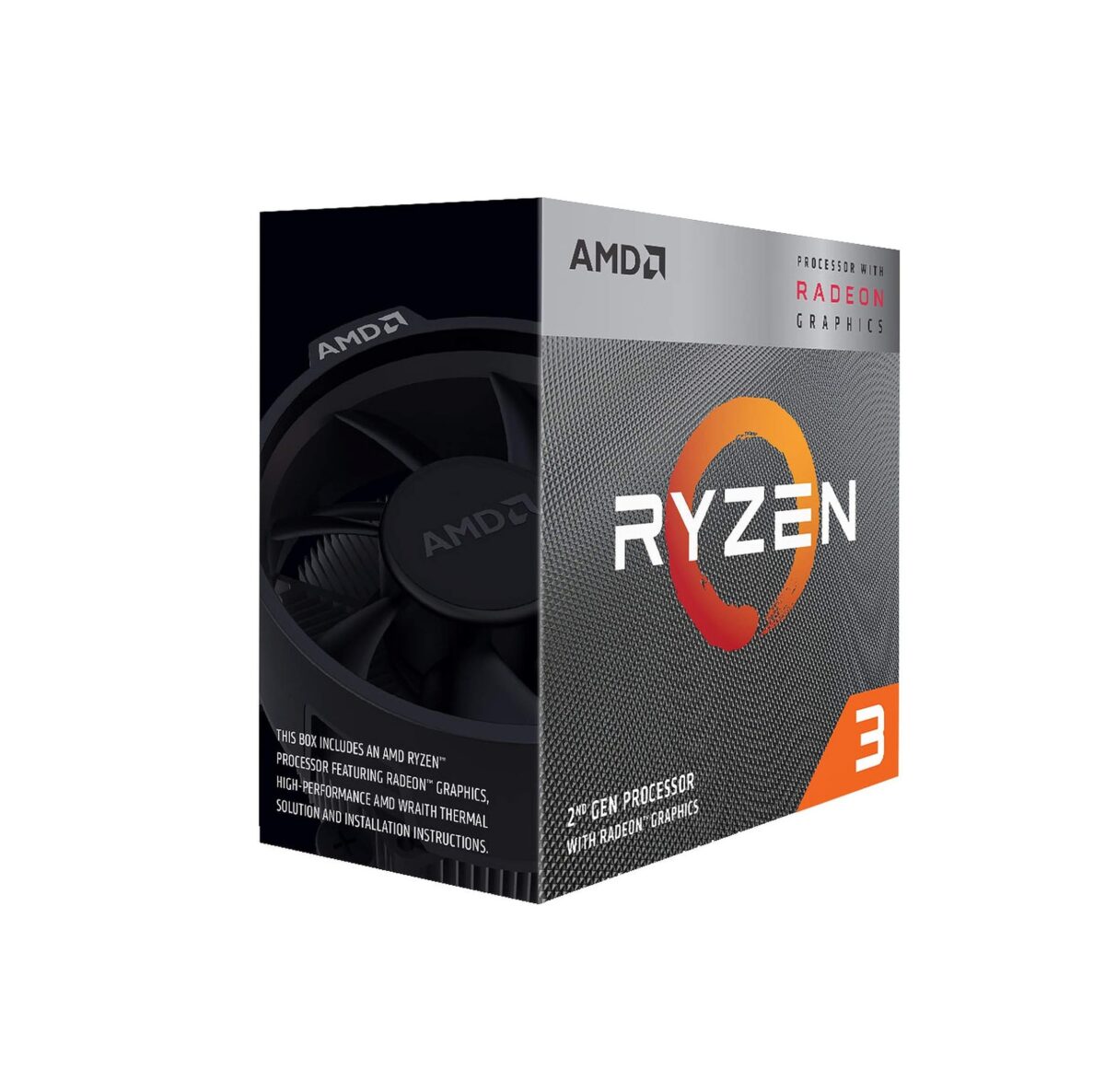 Procesador AMD Ryzen 3 3200G – 4 Núcleos, 4.0 GHz Max Boost, Radeon Vega 8, AM4 - Imagen 3