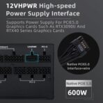 SAMA XP1200W – Fuente de Alimentación Gaming ATX 3.0 - Certificación 80+ Platinum - Imagen 2