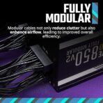 Fuente de Poder Cooler Master MWE Gold 850 V2 – 850W ATX Modular - Imagen 8