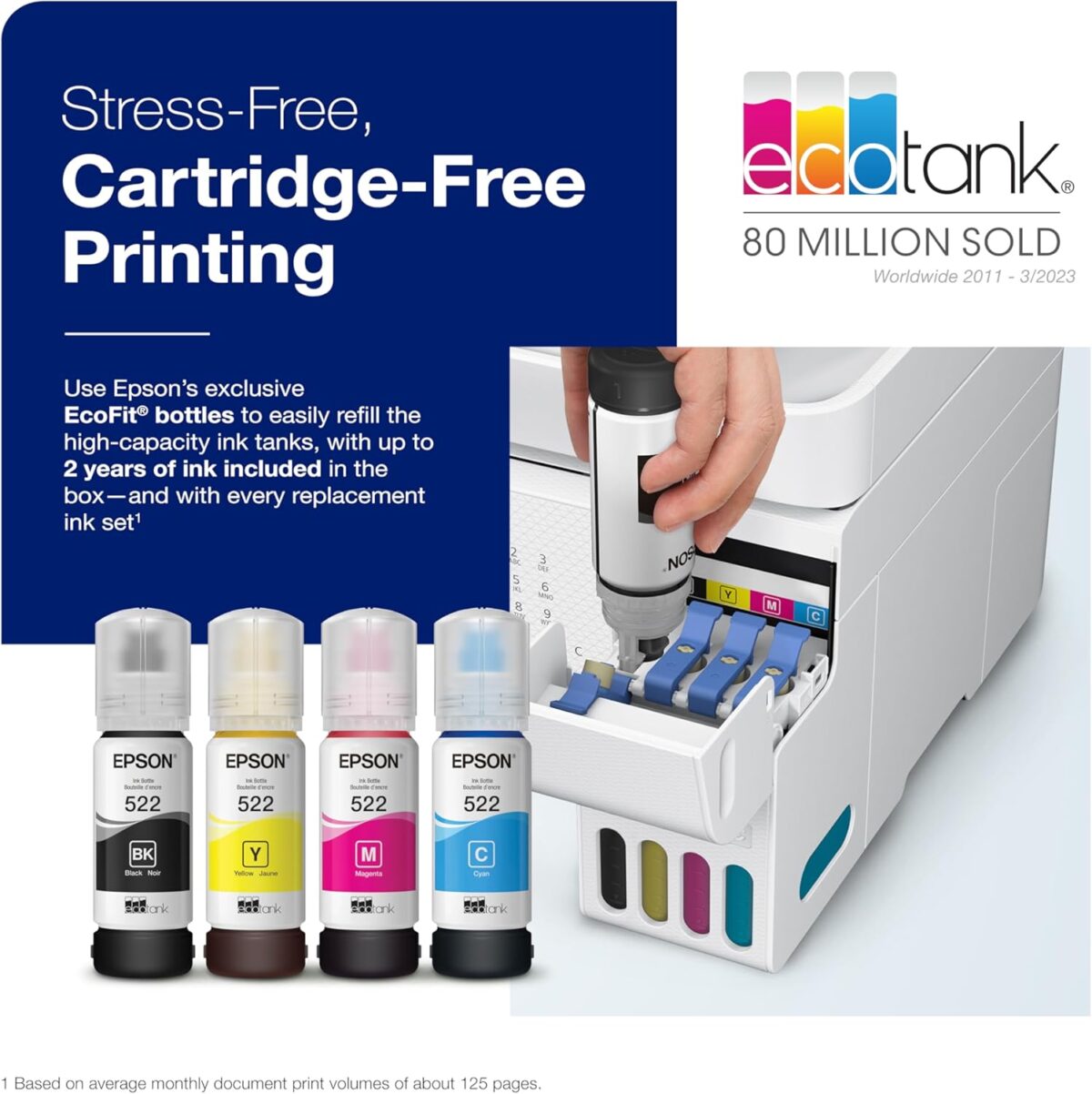 Impresora Epson EcoTank ET-4800 – Multifunción Inalámbrica - Imagen 3