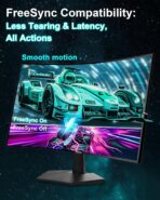 SANSUI Monitor Curvo Gaming 27" FHD 1080P – 160Hz, 1ms, FreeSync, HDR, 1500R - Imagen 6