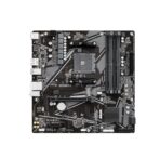 Motherboard GIGABYTE B550M K – AM4 Ryzen 3000/4000/5000, Micro-ATX, DDR4, PCIe 4.0, Dual M.2 - Imagen 2