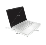 Laptop HP 14-DQ6013DX – Intel N150, 4GB RAM, 128GB UFS - Imagen 6