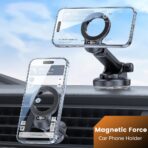 Toocki – Soporte Magnético para Teléfono de Coche con Ventosa - Imagen 3