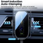 Toocki – Cargador Inalámbrico para Coche 15W con Sujeción Automática - Imagen 2