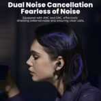 Toocki - Auriculares Inalámbricos TWS Bluetooth 5.3 con ANC + ENC - Imagen 6