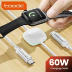 Toocki - Cable de Carga Inalámbrica con Conexión USB/Lightning/USB-C - Imagen 4
