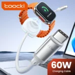 Toocki - Cable de Carga Inalámbrica con Conexión USB/Lightning/USB-C - Imagen 5