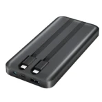 Power Bank BAT101 10000mAh PD 22.5W con 2 Cables Integrados - Imagen 3