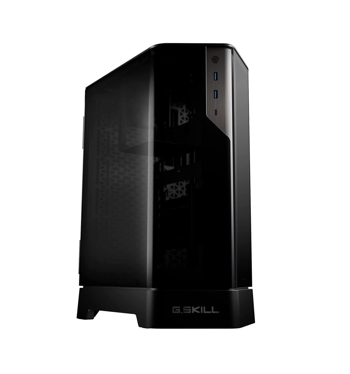 G.SKILL Z5i Mini-ITX – Case Gaming con Vidrio Templado Curvo, Negro, Compatible con GPU 330mm y Radiadores 280mm - Imagen 5