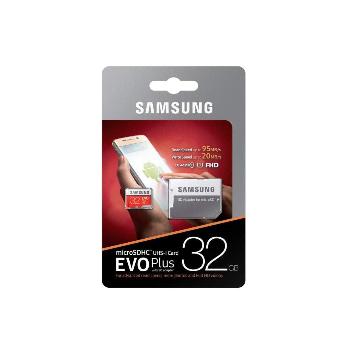 Samsung MicroSDHC EVO Plus 32GB Clase 10 con Adaptador - Imagen 2