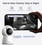 Cámara de Seguridad Veise 2K Indoor – 360° Pan/Tilt, Detección Inteligente, Audio Bidireccional - Imagen 2