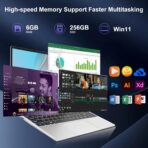 Laptop Bvate 14” FHD – Intel Celeron N4020 hasta 2.8GHz, 6GB RAM, 256GB SSD - Imagen 3