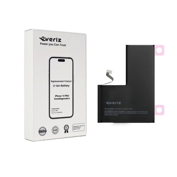Batería iPhone 14 Pro – Autodiagnosticada – EVERIZ
