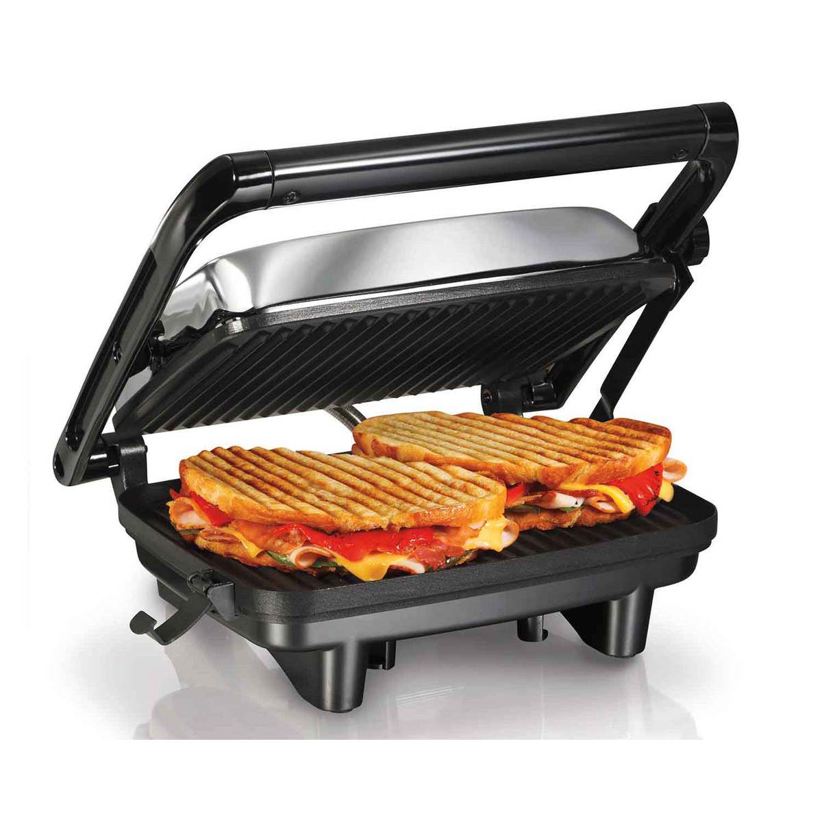 25460Z.jpg Prensa para paninis, máquina para hacer sándwiches gourmet - Imagen 1
