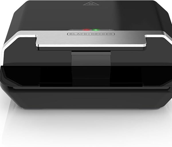 BLACK+DECKER Sandwichera con Placas Antiadherentes Duraderas