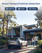 Sistema de Cámaras de Seguridad ZOSI 5MP Lite – DVR 8 Canales H.265+ con 8 Cámaras 1080p, Visión Nocturna, Detección Inteligente IA - Imagen 7