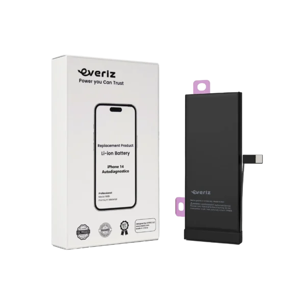 Batería iPhone 14 – Autodiagnosticada – EVERIZ