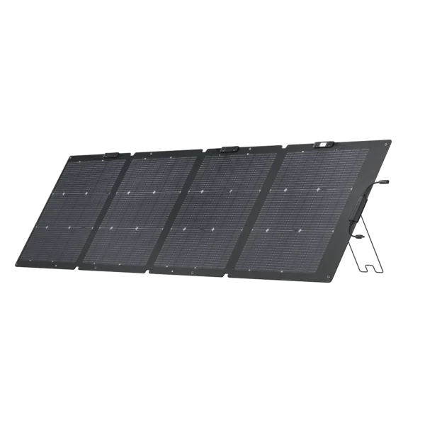 Panel Solar Portátil Bifacial EcoFlow NextGen 220W – 25% Eficiencia | Diseño de Doble Cara | IP68 | TOPCon | Ultra Portátil