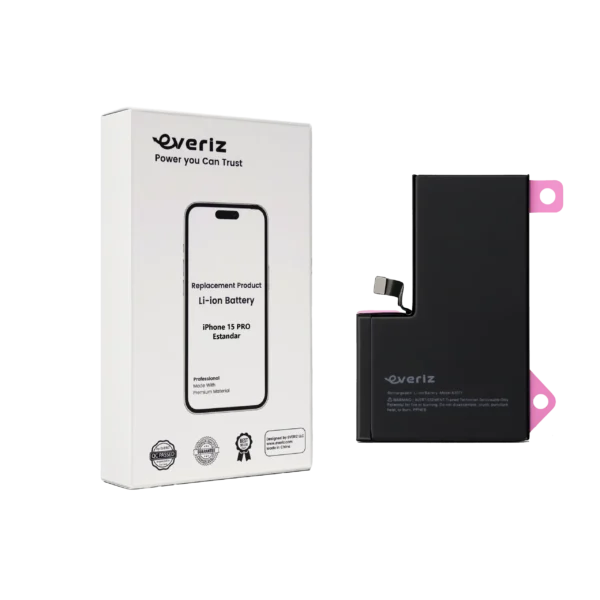 Batería iPhone 15 Pro – Estandar – EVERIZ