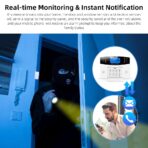 Sistema de alarma antirrobo inalámbrico para hogar (Sensores: 3 + 1) - Imagen 6