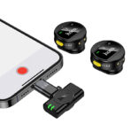 Hoco – Micrófono Inalámbrico L22 Bright 2 en 1 con Estuche (Type-C / Lightning) - Imagen 3