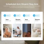 Sistema de alarma antirrobo inalámbrico para hogar (Sensores: 3 + 1) - Imagen 3