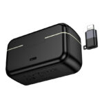 Hoco – Micrófono Inalámbrico L22 Bright 2 en 1 con Estuche (Type-C / Lightning) - Imagen 5