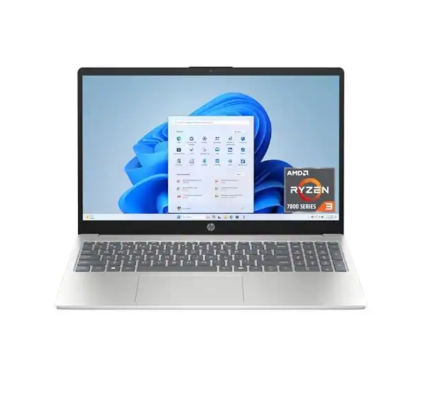 55a2a4e4-e1f4-4c5a-88d1-f52ccfabb87f Laptop HP 15FC0399NR 15.6" Touch – AMD Ryzen 3 7320U, 8GB RAM, 256GB SSD - Imagen 1