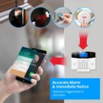 Sistema de alarma antirrobo inalámbrico para hogar (Sensores: 3 + 1) - Imagen 2