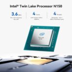 TRIGKEY Key Mini N150 – Mini PC Alder Lake N150 (4C/4T hasta 3.6GHz), 16GB DDR5, SSD 500GB, doble HDMI 4K - Imagen 5