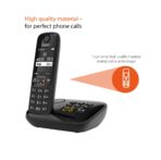 Gigaset A694A – Teléfono inalámbrico con contestador, pantalla de alto contraste - Imagen 3