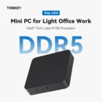 TRIGKEY Key Mini N150 – Mini PC Alder Lake N150 (4C/4T hasta 3.6GHz), 16GB DDR5, SSD 500GB, doble HDMI 4K - Imagen 2