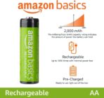 Baterías Recargables Amazon Basics (Paquete de 4) - Imagen 2