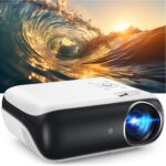 HAPPRUN Proyector, proyector Bluetooth nativo 1080P