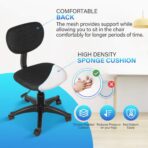 YSSOA Silla ergonómica de malla para computadora - Imagen 3