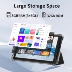 Tablet Android 15 – 7" IPS, Cuatro Núcleos 1.6GHz ( 8+32GB) - Imagen 3