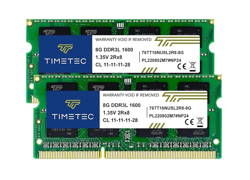 71tovgbX0zL._AC_SX679_ Timetec Kit de 16 GB (2 x 8 GB) DDR3L - Imagen 1