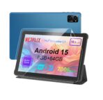 Tablet Android 15 - 10.1" IPS HD, Octa-Core, (8+64GB)