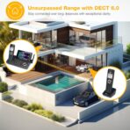 Teléfono inalámbrico AT&T DLP73590 – Sistema DECT 6.0 con 5 auriculares - Imagen 5