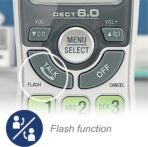 VTech CS6124 Teléfono Inalámbrico DECT 6.0 Blanco - Imagen 4