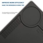 Alfombrilla de Reparación de Silicona HTM-201 – Tapete Anticalor Profesional para Soldadura - Imagen 3