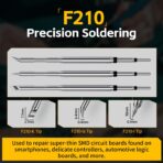 Estación de Soldadura Digital FNIRSI DWS-200 200W – Kit Profesional con 9 Puntas - Imagen 5