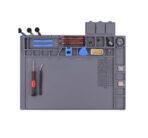 Alfombrilla de Soldadura Magnética HPFIX 932°F (500°C) – Tapete Profesional Anticalor para Reparación Electrónica 44x30cm