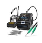 Estación de Soldadura Digital FNIRSI DWS-200 200W – Kit Profesional con 9 Puntas