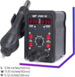 Estación de Soldadura y Aire Caliente WEP 8786D-I SE 2-en-1 – Kit Profesional para Retrabajo Electrónico - Imagen 2