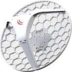 LHG 5 Dual chain 5GHz 802.11an  24.5 dBi integrated antenna, 600 MHz COU, 64 MB RAM, 1 x LAN, POE, PSU,  RouterOS L3, INTERNATIONAL VERSION ****FOR EXPORT ONLY *