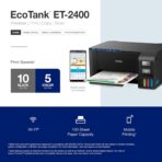Impresora Epson EcoTank ET-2400 Inalámbrica Todo en Uno - Imagen 2